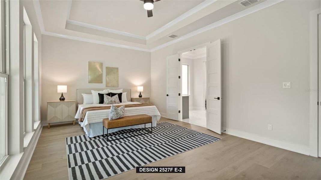 Furnished interior view inside a new home in Southern Hills 65', Brooksville (Image 6).