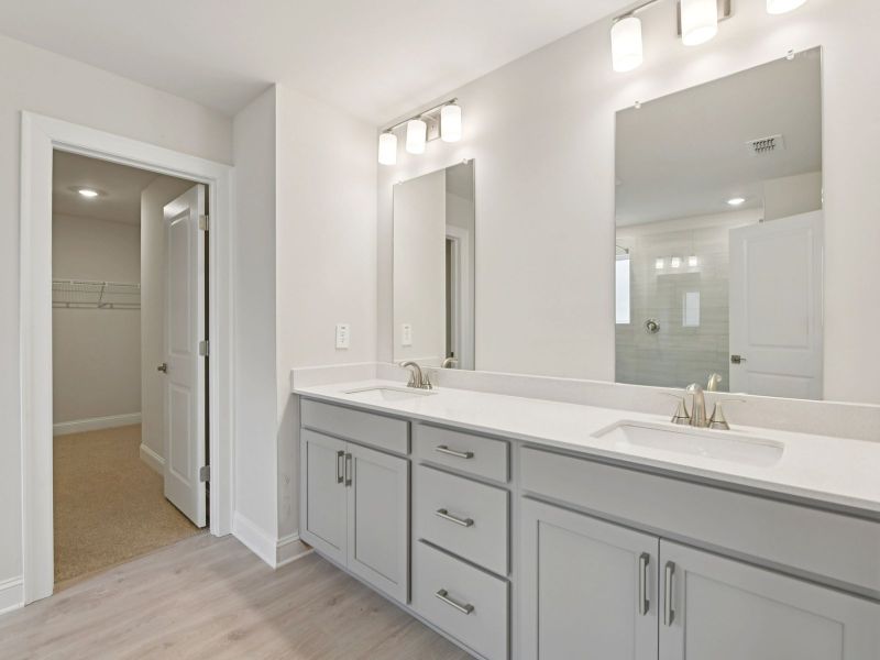 Furnished interior view inside a new home in River Pointe, Monroe (Image 11). Furnished interior view inside a new home in River Pointe, Monroe (Image 11).