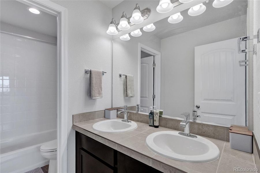 Furnished interior view inside a new home in , Peyton (Image 11).