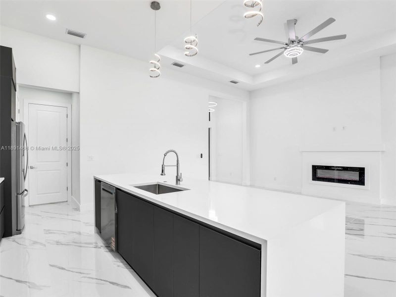 Furnished interior view inside a new home in , Cape Coral (Image 5).