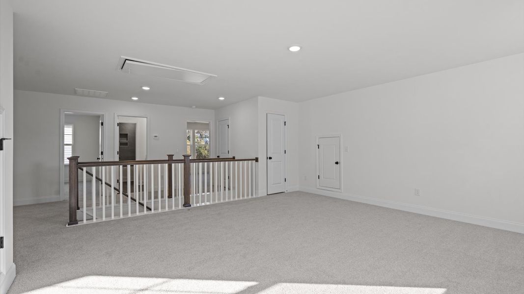 Representative furnished interior of a home built from the Ansley by DRB Homes in Weavers Pointe, Zebulon (Image 42). Representative furnished interior of a home built from the Ansley by DRB Homes in Weavers Pointe, Zebulon (Image 42).