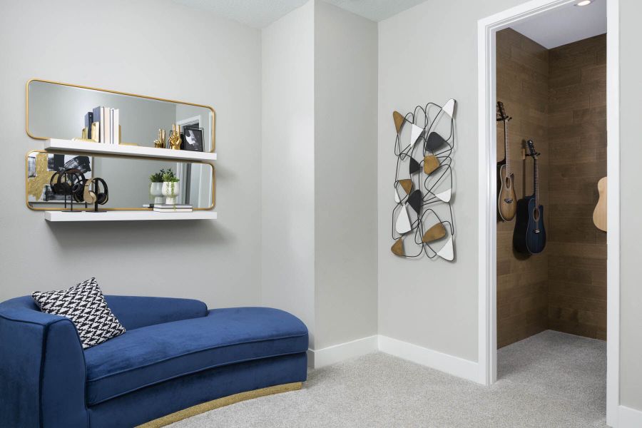 Representative furnished interior of a home built from the Pelican by Mattamy Homes in Wellen Park, Venice (Image 13).