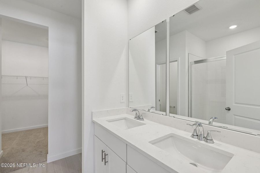 Furnished interior view inside a new home in Cypress Meadows - Signature Series, Jacksonville (Image 8).