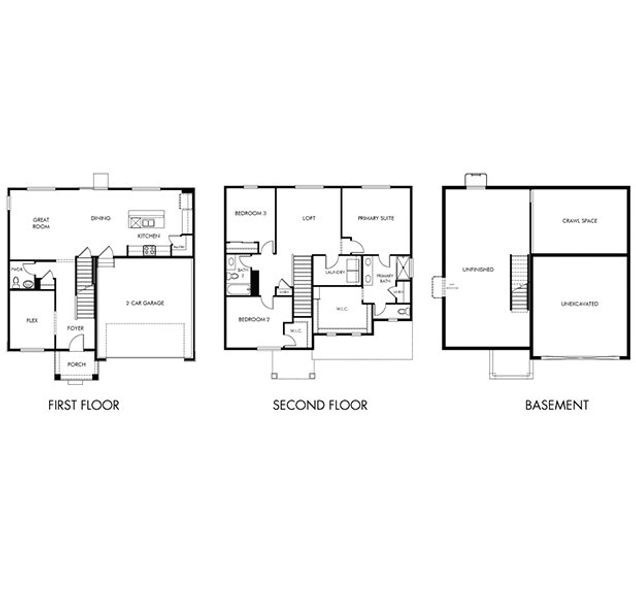 2D floor plan layout for the The Dillon by Meritage Homes in Poudre Heights: The Lakes Collection, Windsor, CO (Image 3). 2D floor plan layout for the The Dillon by Meritage Homes in Poudre Heights: The Lakes Collection, Windsor, CO (Image 3).