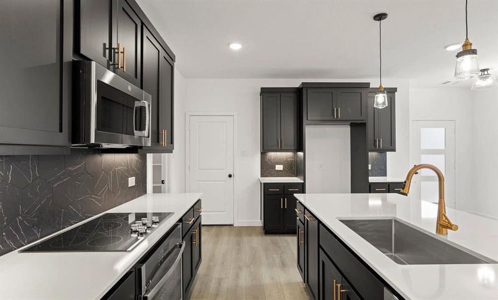 Kitchen Representative Photo featuring the Noir Collection
