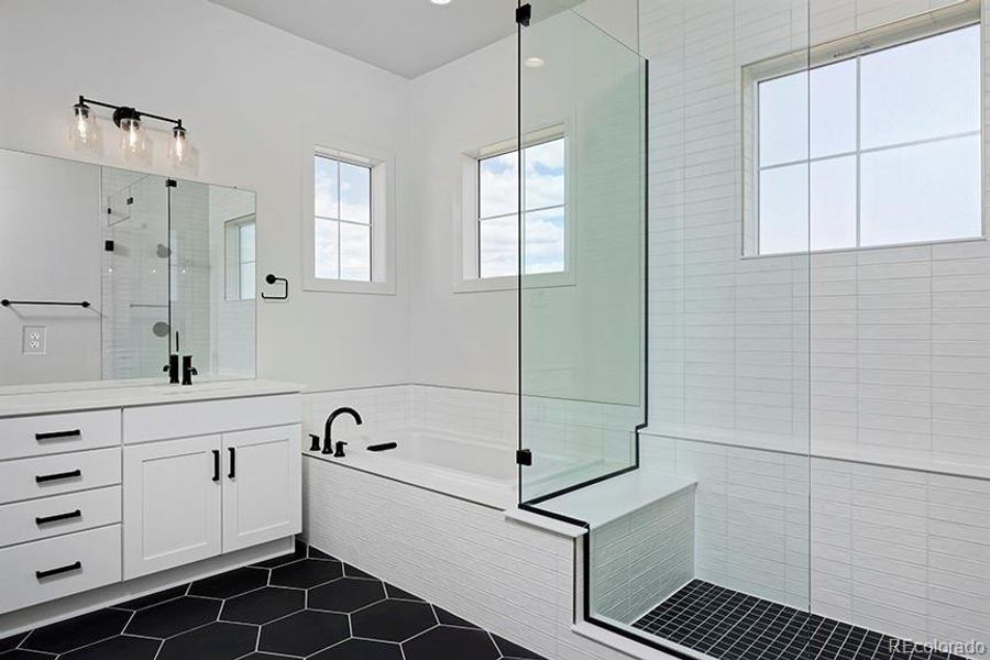 Furnished interior view inside a new home in , Fort Collins (Image 10).