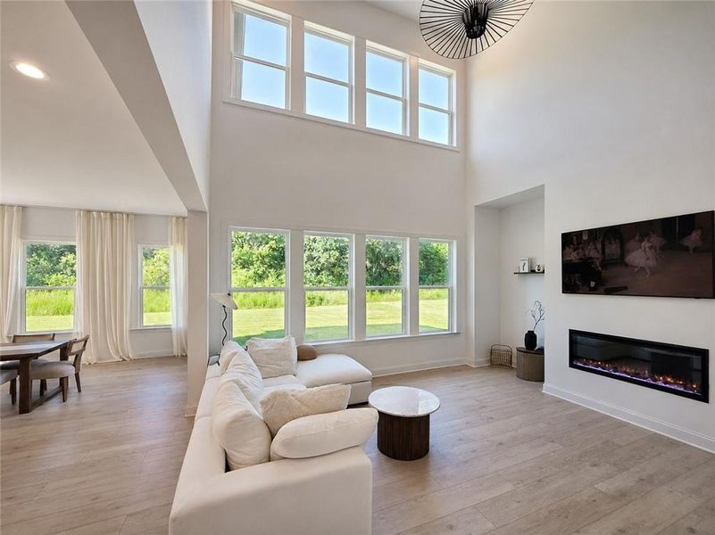 Furnished interior view inside a new home in , Duluth (Image 14). Furnished interior view inside a new home in , Duluth (Image 14).
