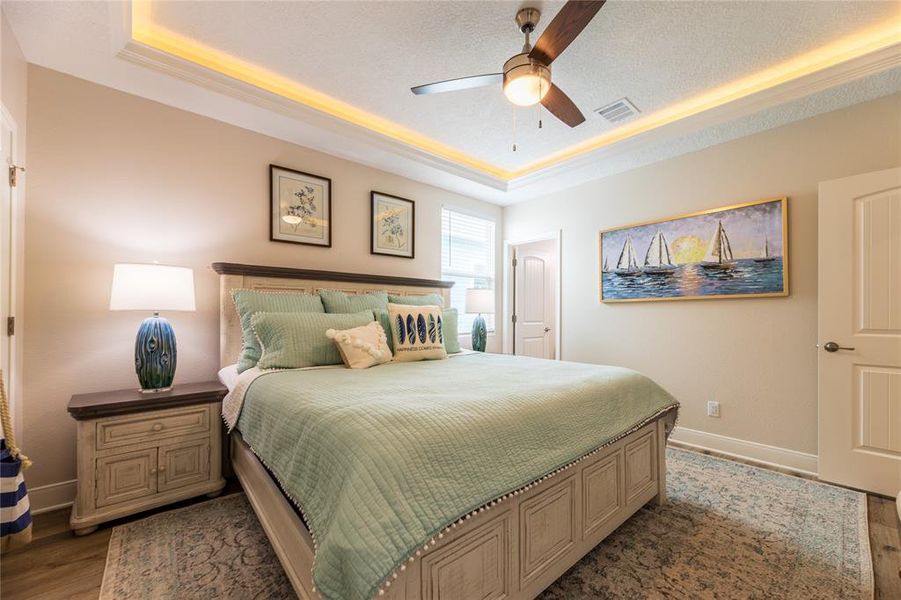 Furnished interior view inside a new home in , Crystal Beach (Image 17).