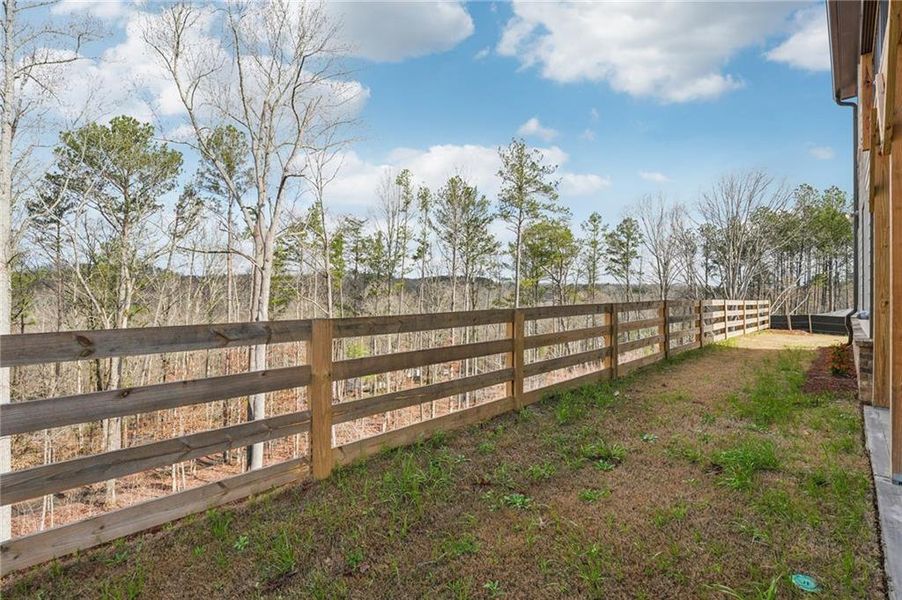 Exterior details and patio area of a home in Tiberon Woods, Cumming (Image 36). Exterior details and patio area of a home in Tiberon Woods, Cumming (Image 36).