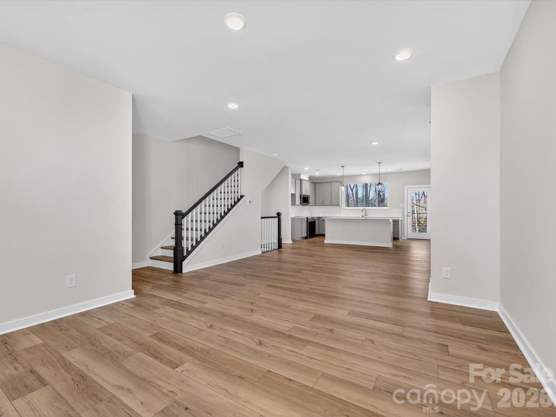 Spacious, unfurnished interior of a new home in Central Living at Craig, Charlotte (Image 16).