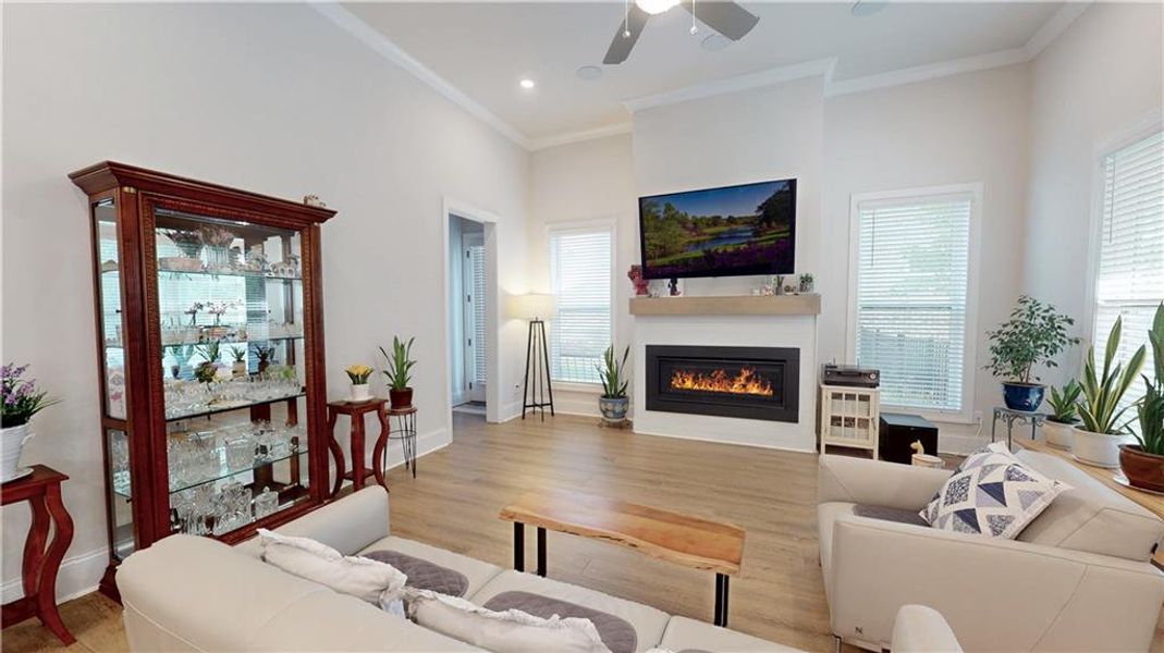 Furnished interior view inside a new home in , Peachtree Corners (Image 15).