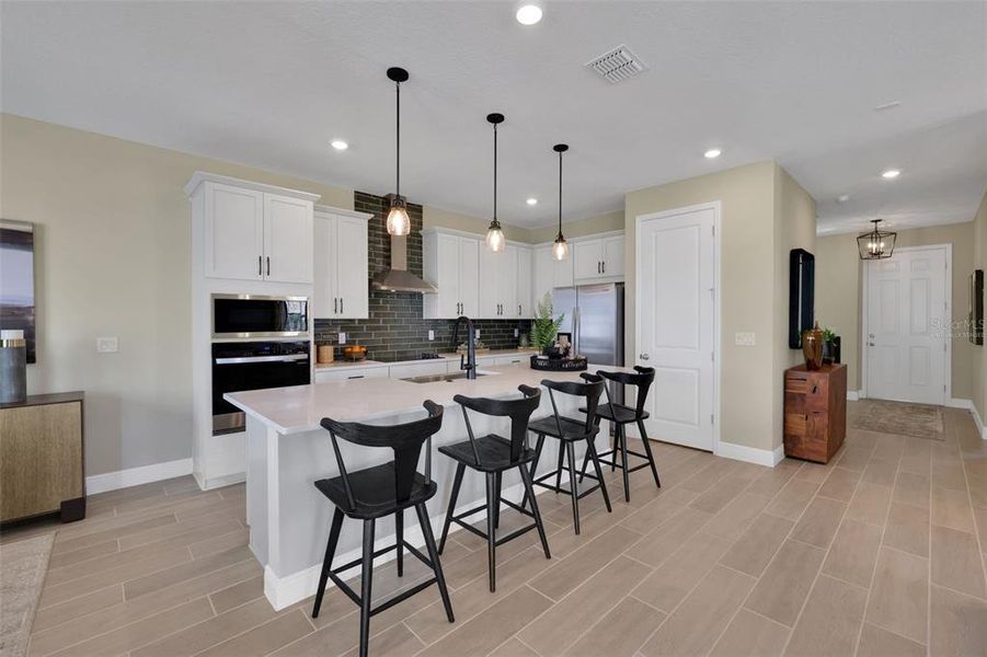 Furnished interior view inside a new home in Crossroads at Kelly Park, Apopka (Image 32).