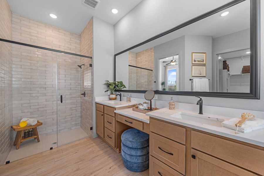 Furnished interior view inside a new home in Nolina, Georgetown (Image 54). Furnished interior view inside a new home in Nolina, Georgetown (Image 54).