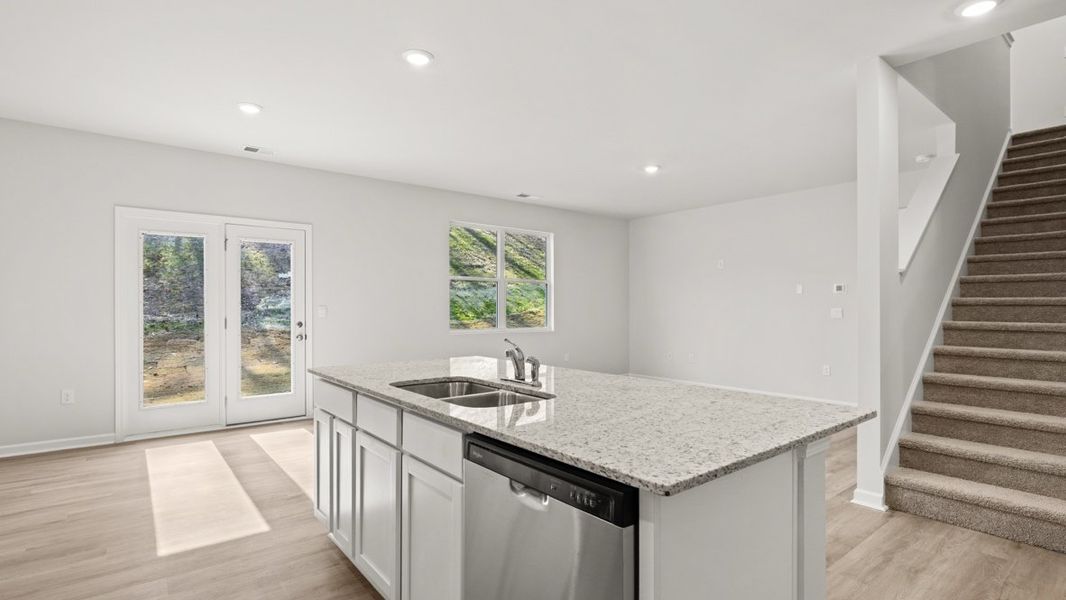 Furnished interior view inside a new home in Oconee Overlook, Gainesville (Image 7).