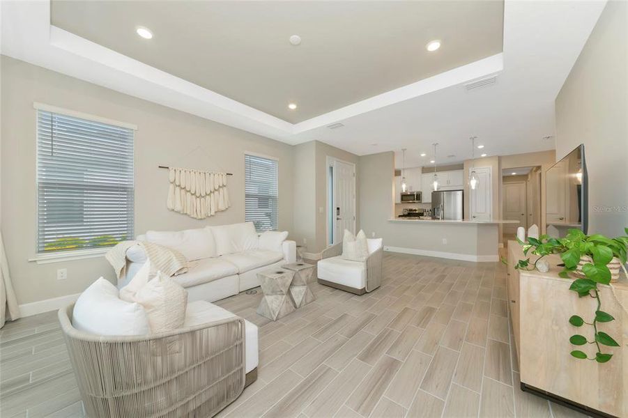 Furnished interior view inside a new home in , Sarasota (Image 6).