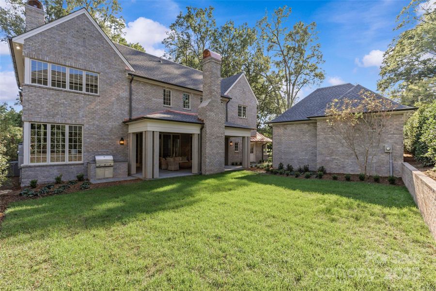 Exterior details and patio area of a home in , Charlotte (Image 26).