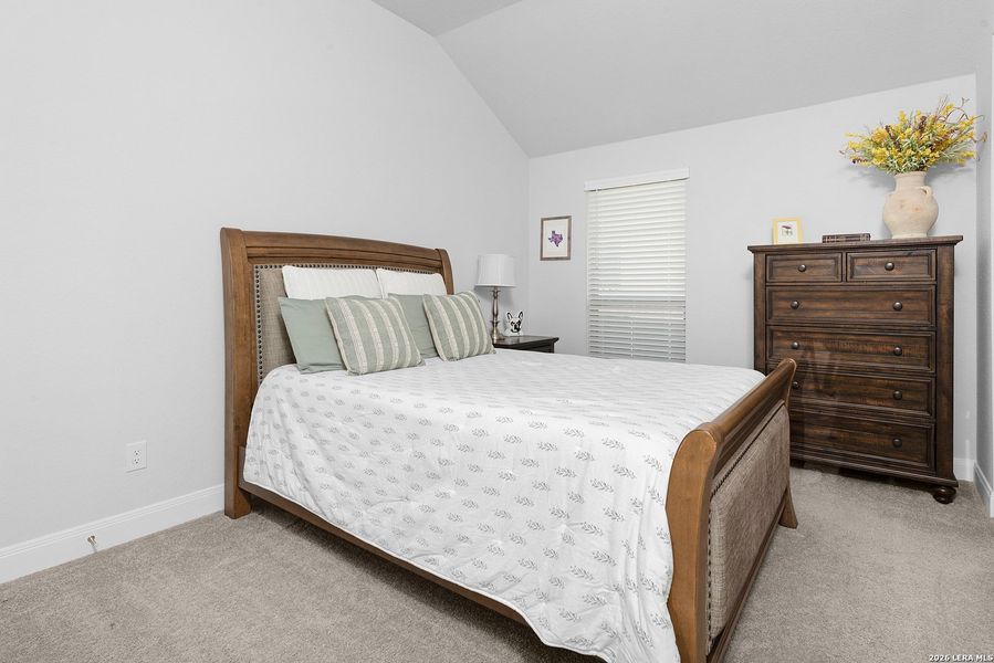 Furnished interior view inside a new home in Meadows of Mill Creek, Seguin (Image 33).