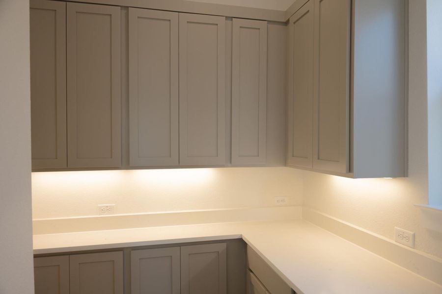 Furnished interior view inside a new home in Easton Park, Austin (Image 5).