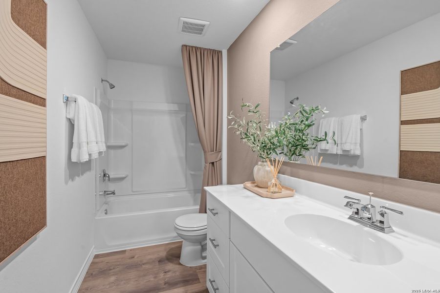 Furnished interior view inside a new home in Dove Song, Marion (Image 22).