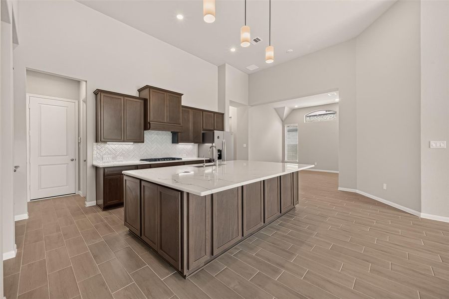 Furnished interior view inside a new home in , Richmond (Image 5).