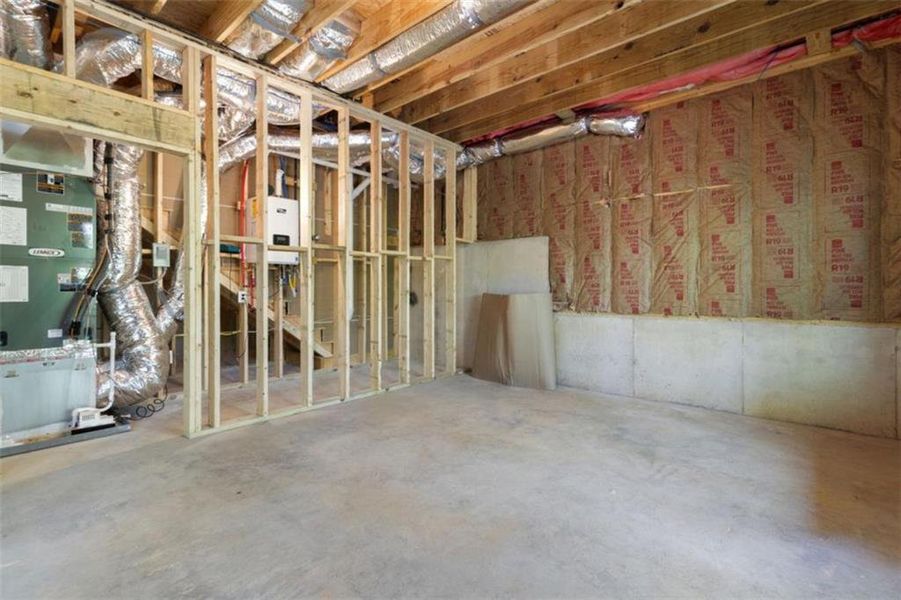 In-progress construction of a new home in , Ellijay, GA (Image 45).