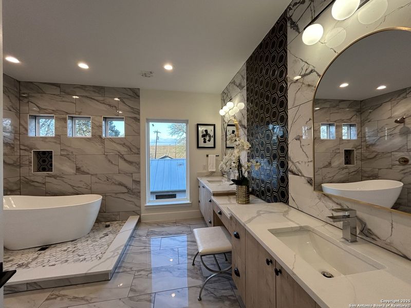 Furnished interior view inside a new home in , San Antonio (Image 18).