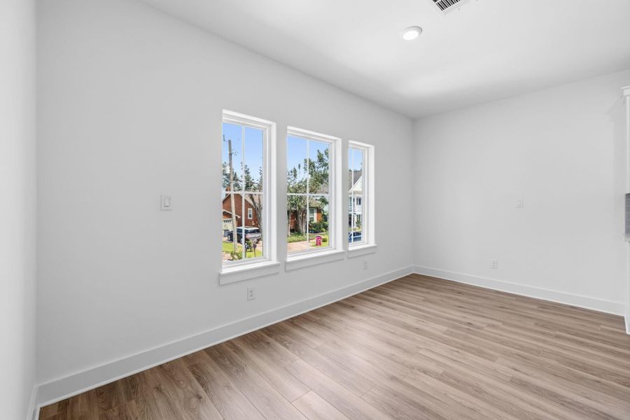 Spacious, unfurnished interior of a new home in , Clear Lake Shores (Image 28). Spacious, unfurnished interior of a new home in , Clear Lake Shores (Image 28).