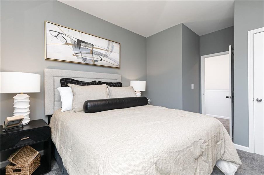 Furnished interior view inside a new home in , Lawrenceville (Image 11).