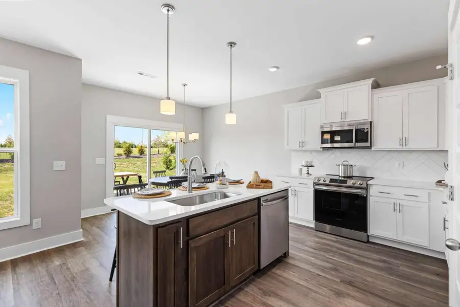 Furnished interior view inside a new home in Westfield Garden Homes, Gallatin (Image 7).