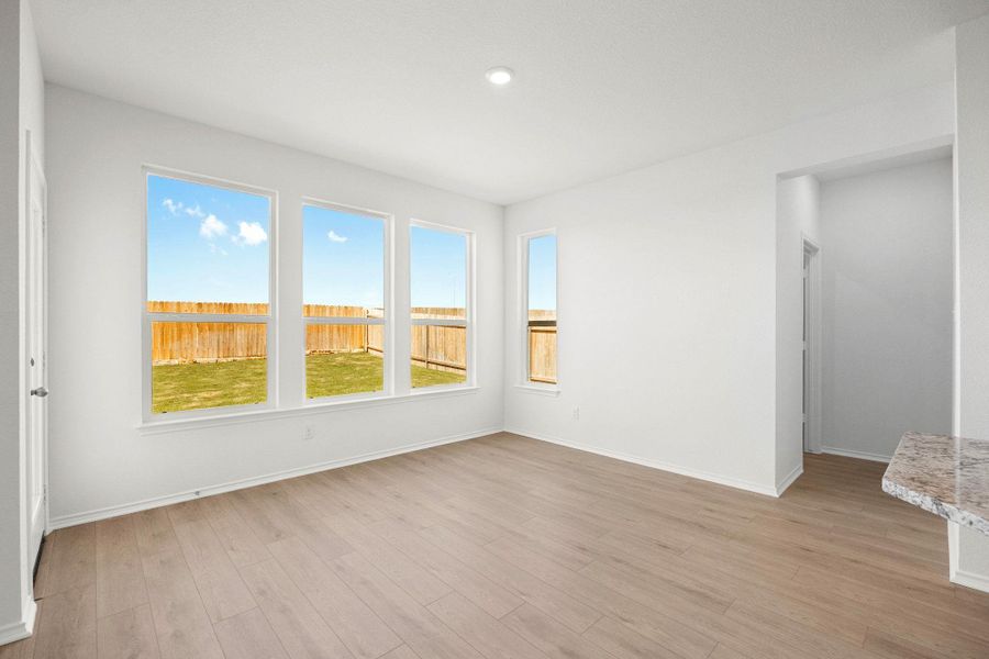 Spacious, unfurnished interior of a new home in Salerno - Classic Collection, Round Rock (Image 28). Spacious, unfurnished interior of a new home in Salerno - Classic Collection, Round Rock (Image 28).