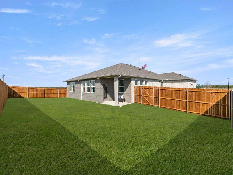 Exterior details and patio area of a home in Meadow Ridge Estates, Josephine (Image 22). Exterior details and patio area of a home in Meadow Ridge Estates, Josephine (Image 22).