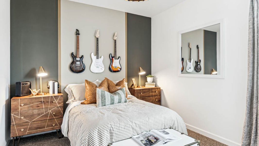 Furnished interior view inside a new home in Barnett Village, Marana (Image 18).