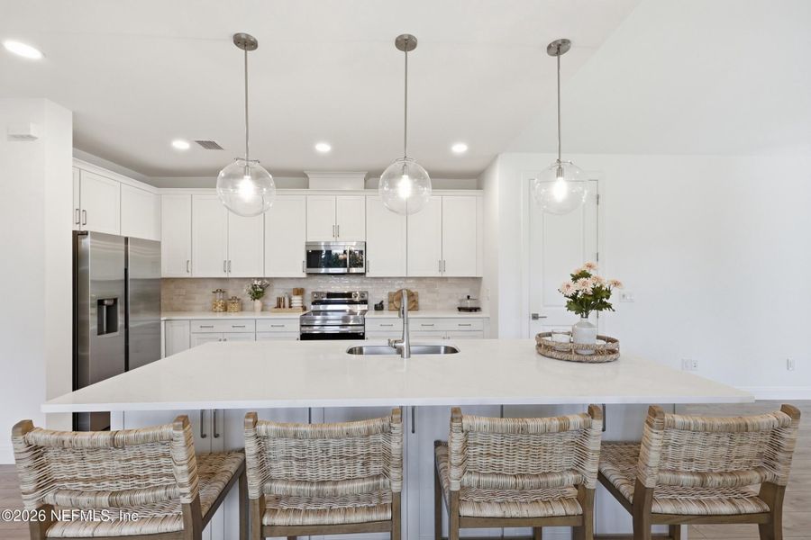 Furnished interior view inside a new home in Palm Coast Homes, Palm Coast (Image 5).