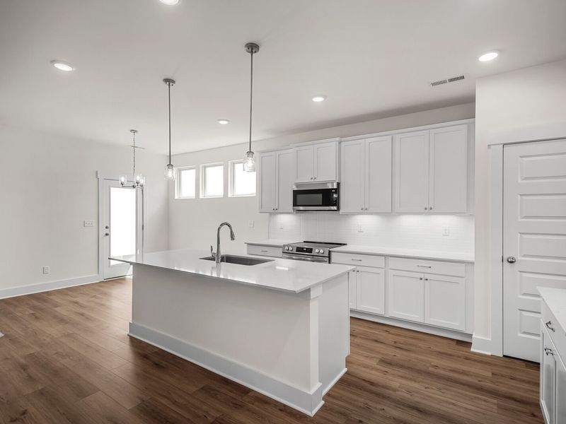 Furnished interior view inside a new home in Woods Crossing, Gallatin (Image 9).