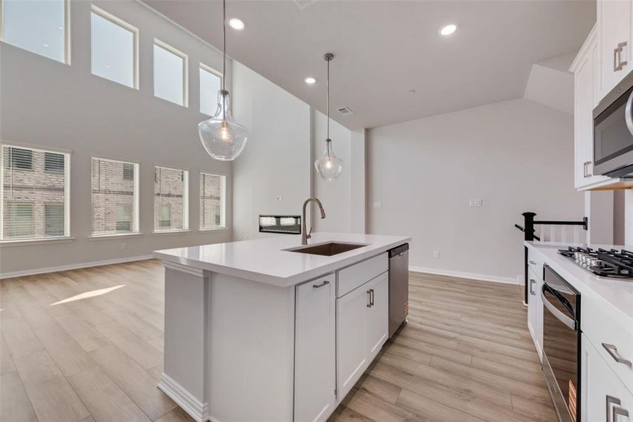 Furnished interior view inside a new home in , Frisco (Image 12). Furnished interior view inside a new home in , Frisco (Image 12).