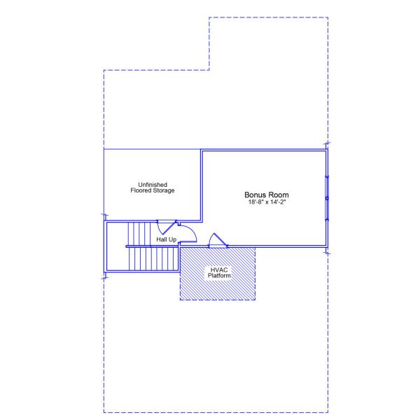 2D floor plan layout of this home in Ovation at Sweetbrier, Durham, NC (Image 3).