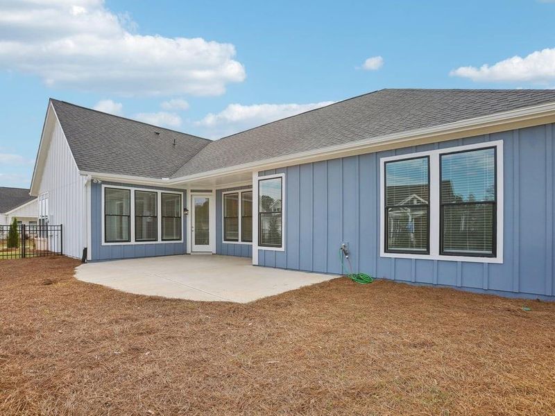 Exterior details and patio area of a home in , Holly Springs (Image 27).