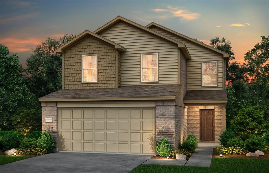 NEW CONSTRUCTION: Beautiful two-story home available at Lake Meadow in Princeton