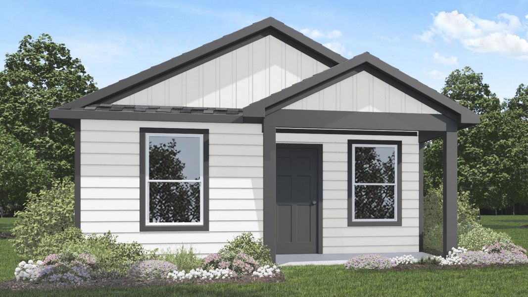 Representative exterior photo of a completed home built from the BLAKE by D.R. Horton in Cartwright Mays, Crandall, TX (Image 2). Representative exterior photo of a completed home built from the BLAKE by D.R. Horton in Cartwright Mays, Crandall, TX (Image 2).