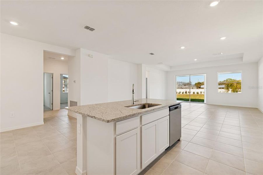 Furnished interior view inside a new home in Southpointe, Palmetto (Image 5).