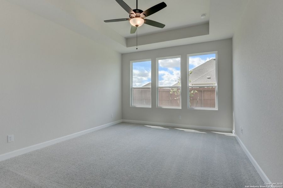 Spacious, unfurnished interior of a new home in Megan's Landing 50's, Castroville (Image 20). Spacious, unfurnished interior of a new home in Megan's Landing 50's, Castroville (Image 20).