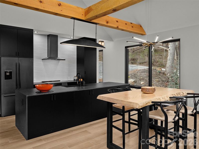 Dining Room into the kitchen Dining Room into the kitchen