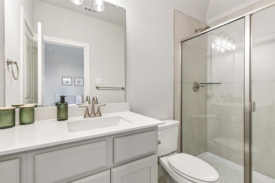 Furnished interior view inside a new home in , McKinney (Image 11).