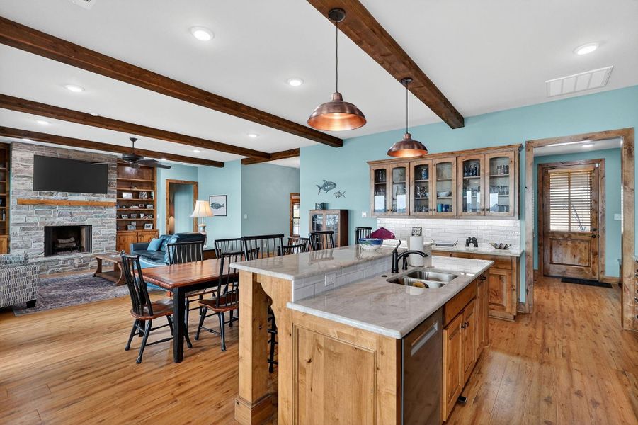 Furnished interior view inside a new home in , Franklin (Image 11).