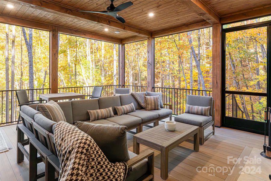 Furnished interior view inside a new home in , Sylva (Image 4).