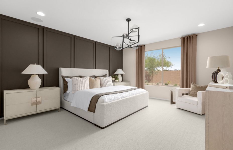 Representative furnished interior of a home built from the Hideaway by Del Webb in Sun City Anthem at Merrill Ranch, Florence (Image 10).