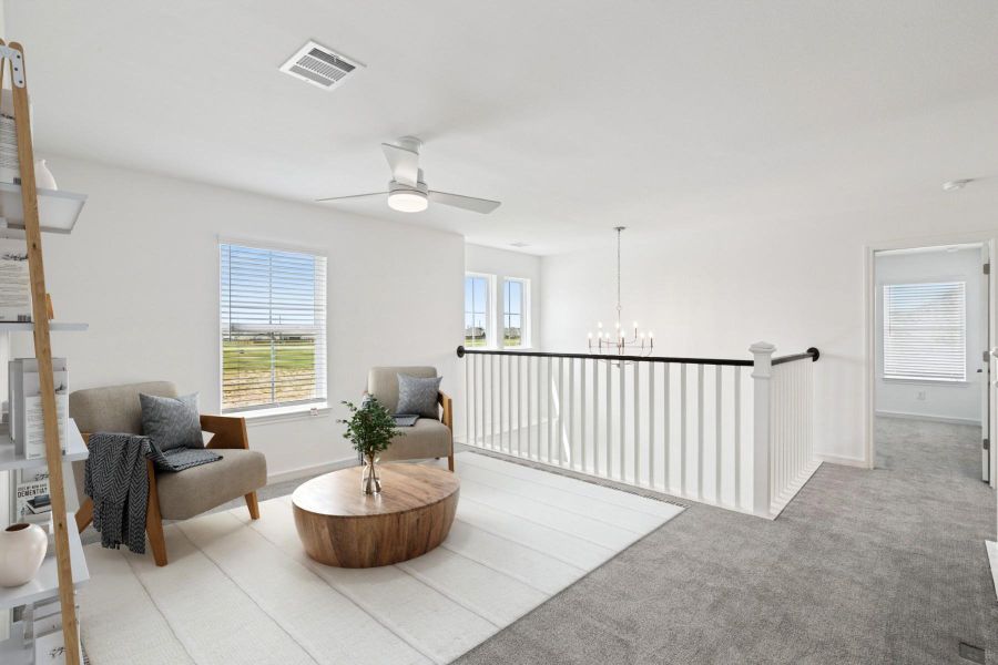 Versatile loft (*Photo not of actual home and used for illustration purposes only.) Versatile loft (*Photo not of actual home and used for illustration purposes only.)