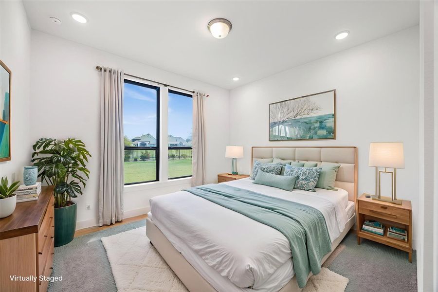 Furnished interior view inside a new home in Harvest Green, Richmond (Image 11).