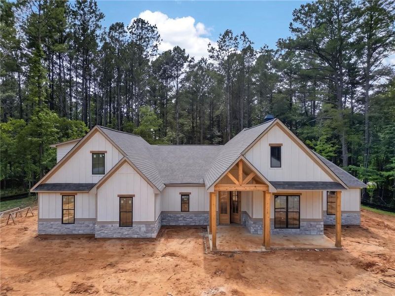 In-progress construction of a new home in , Dallas, GA (Image 5).
