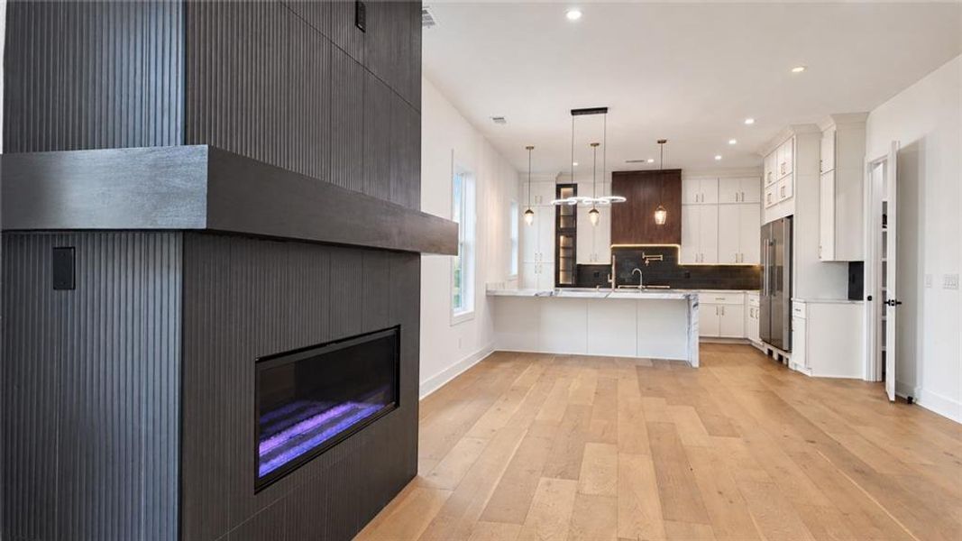Furnished interior view inside a new home in , Sugar Hill (Image 11).